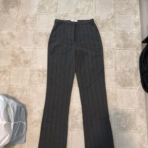 Abercrombie & Fitch Gray Women's Trousers